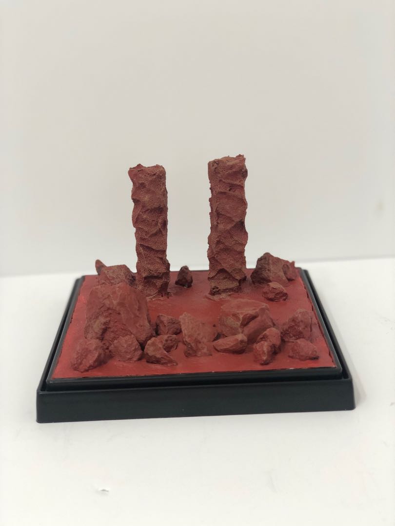 Display case Red rock