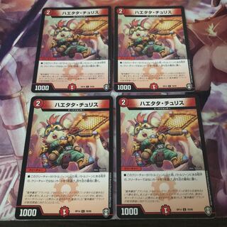 ハエタタ・チュリス 4枚セット