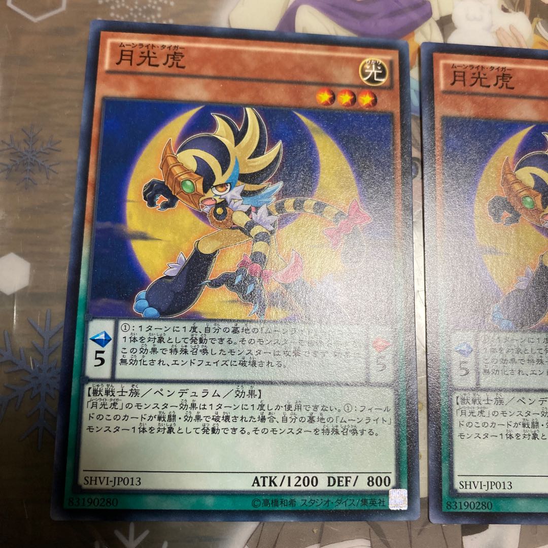 「N」月光虎 SHVI-JP013 3枚セット