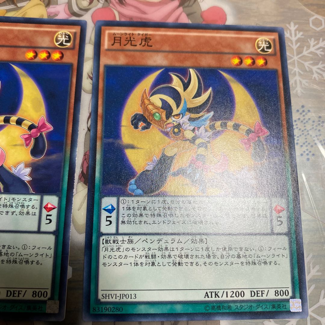 「N」月光虎 SHVI-JP013 3枚セット