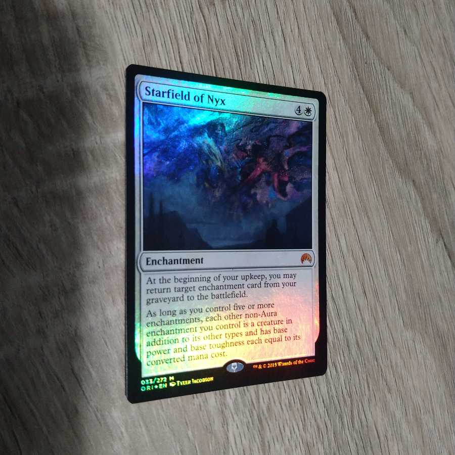 ニクスの星原　英語　foil