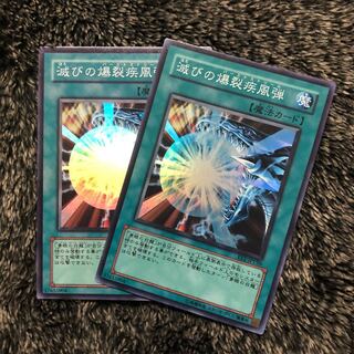 [2枚セット]滅びの爆裂疾風弾　スーパーレア　EE2-JP150