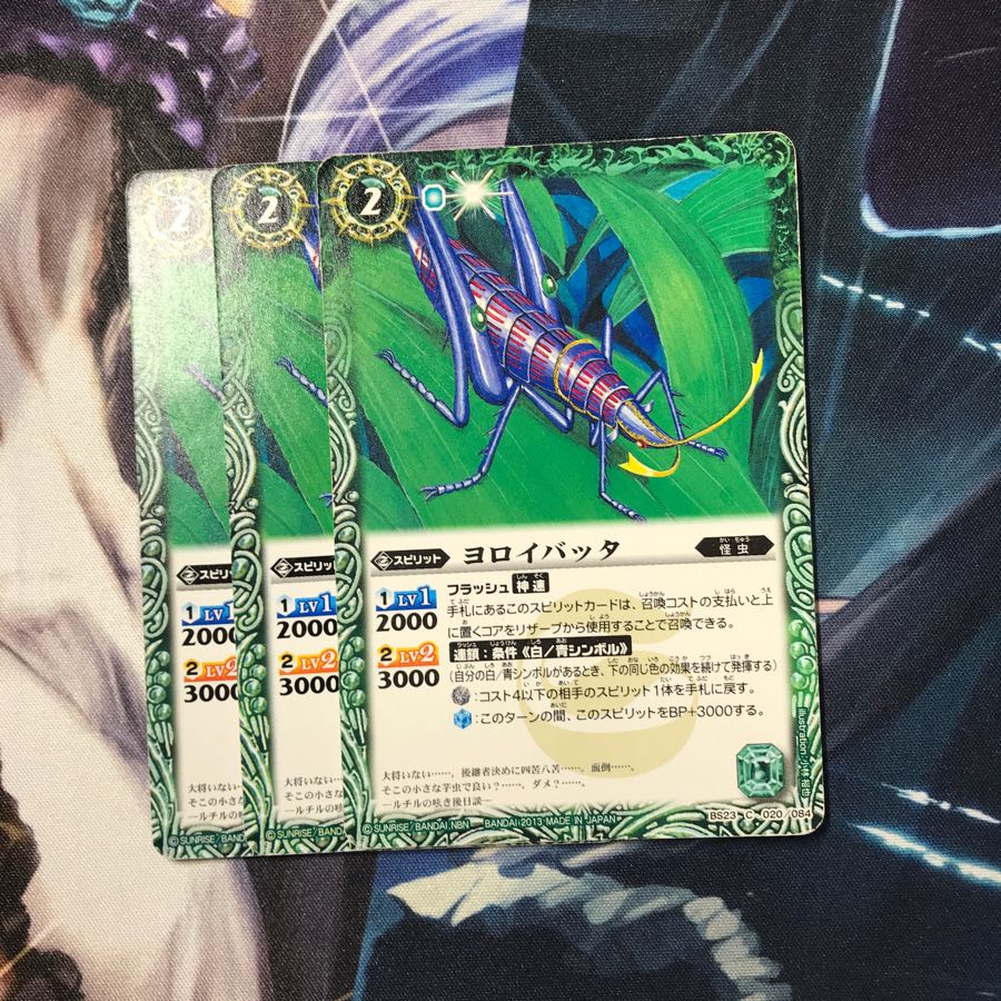 ヨロイバッタ 3枚