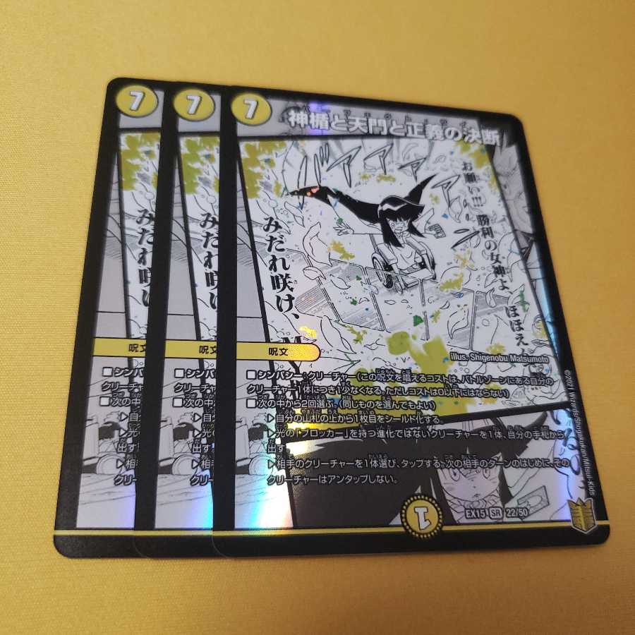 神楯と天門と正義の決断(パーフェクト・ライト)