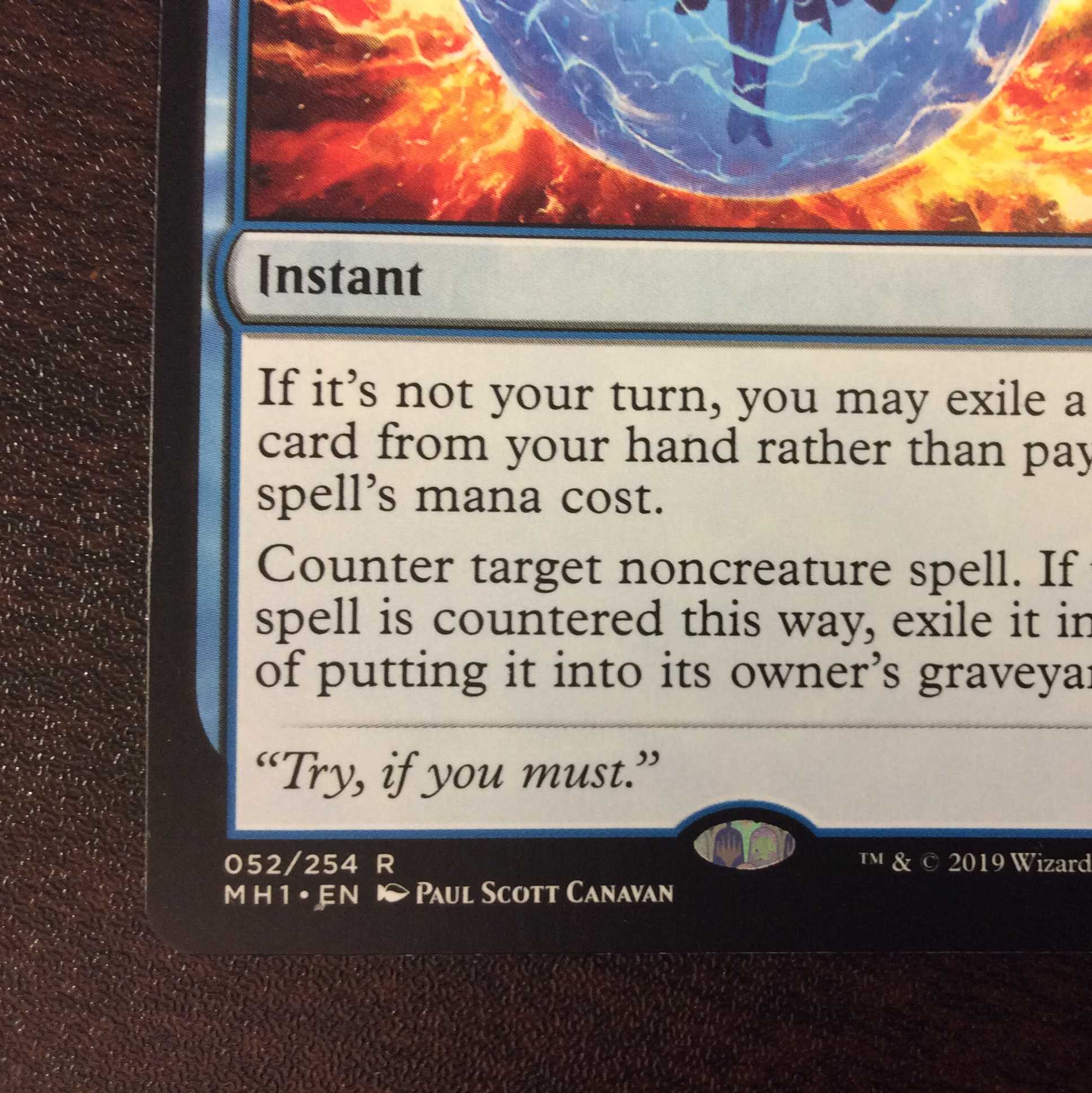 （微キズ）否定の力　Force of Negation　R　052/254