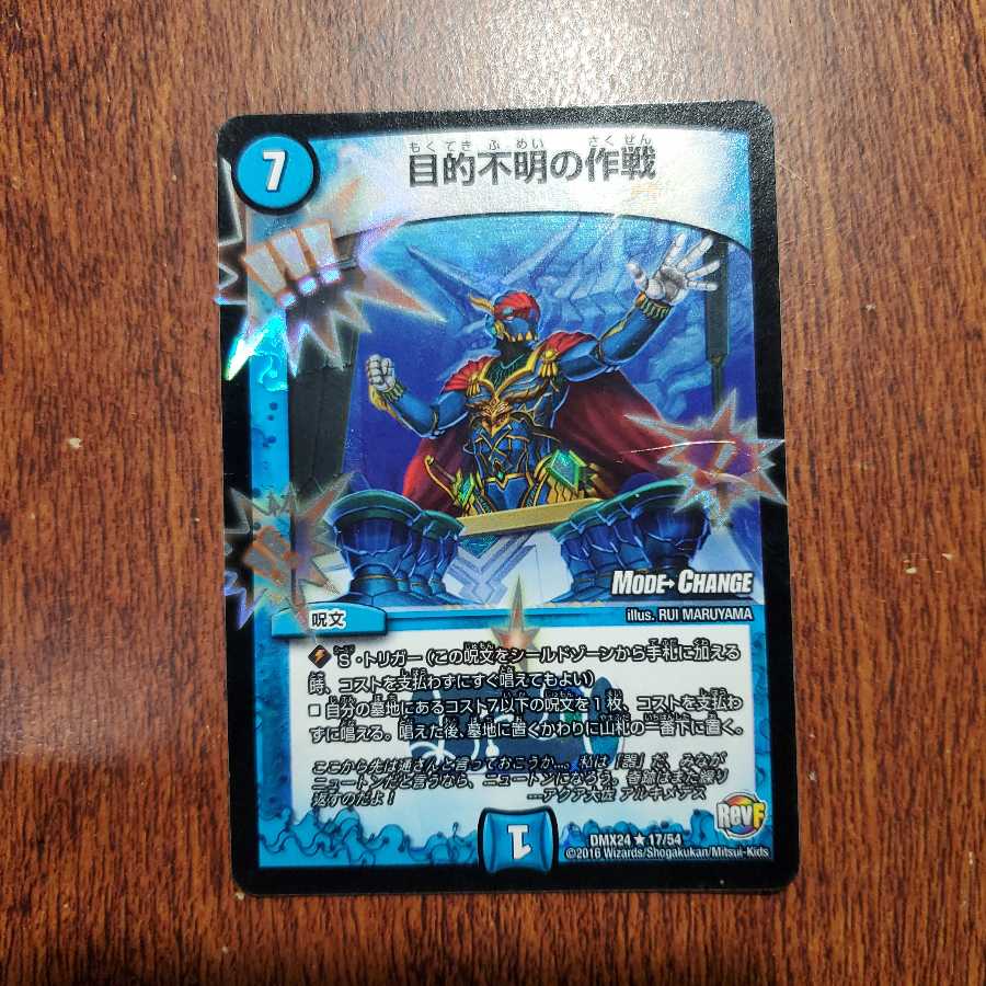 (最安値)目的不明の作戦