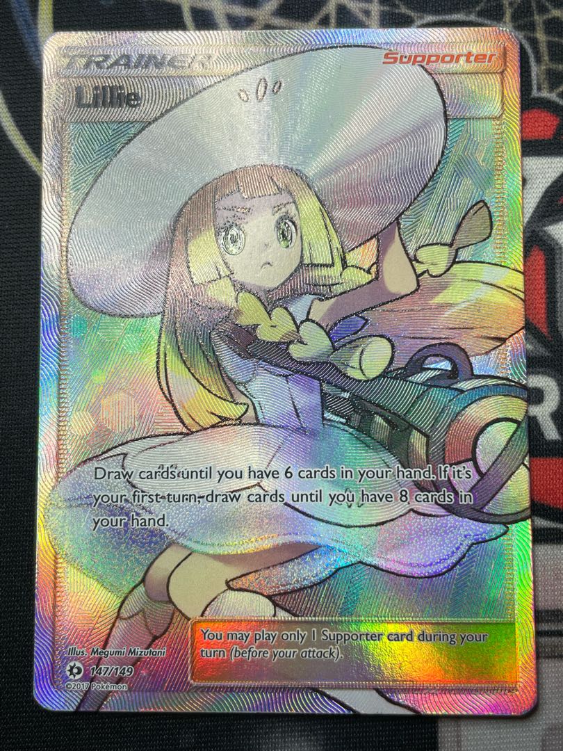 ポケモンカード ポケカ リーリエ 帽子 SR 英語