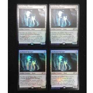 電結の荒廃者/Arcbound Ravager　英語Foil　4枚
