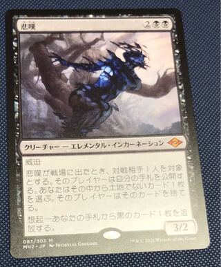 悲嘆 日本語版1枚