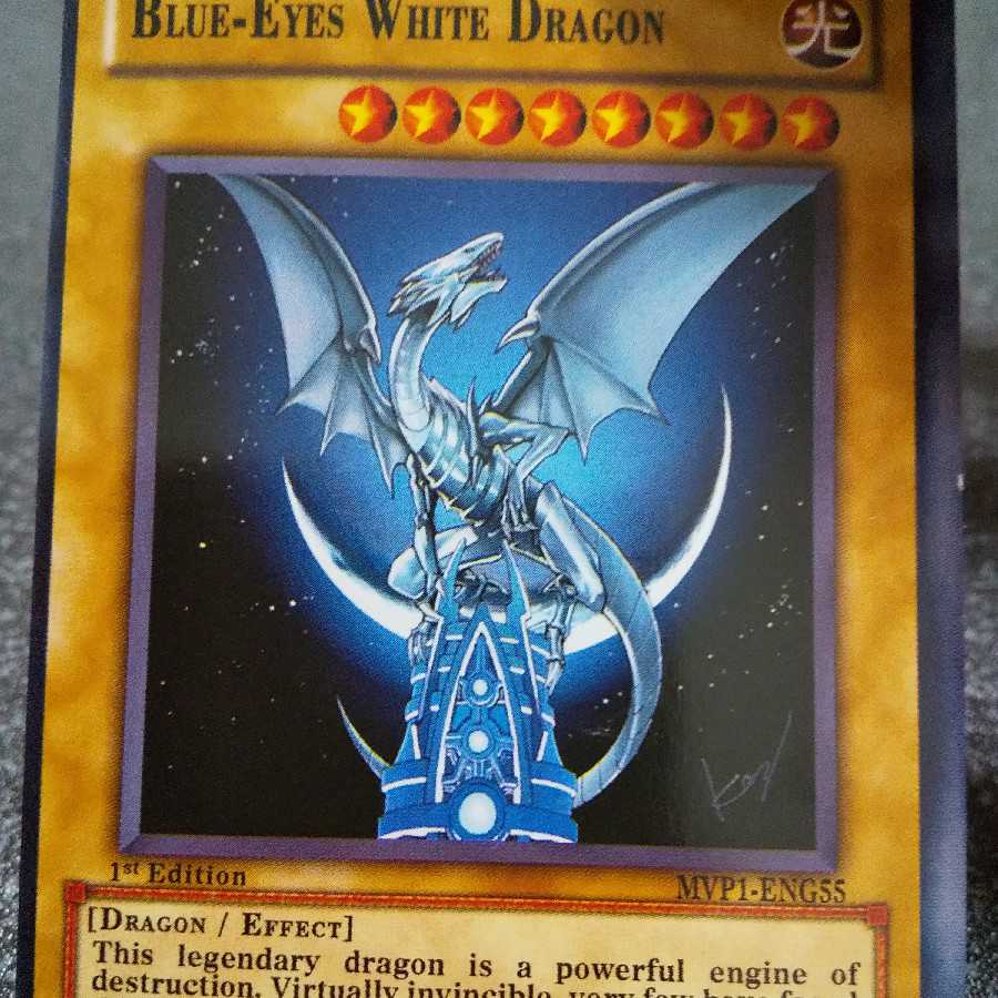 英語版　ブルーアイズ　ホワイトドラゴン