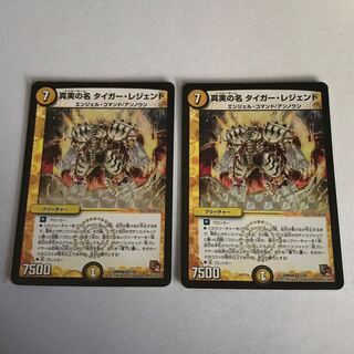 真実の名 タイガー・レジェンド　2枚