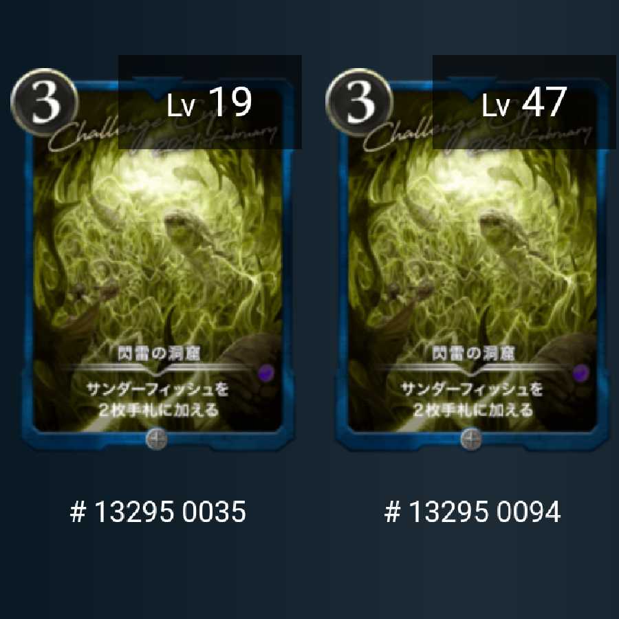 本日まで！2枚セット・閃雷の洞窟