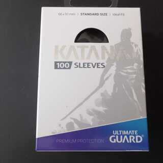 KATANA　カタナ　スリーブ　プロテクター【ブラック】100枚入り
