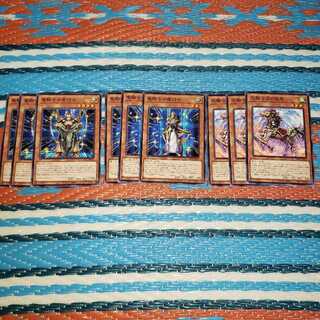 聖騎士の盾持ち・槍持ち&花騎士団の駿馬　各3枚セット