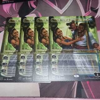 ドミナリアの英雄、テフェリー secret lair 4枚