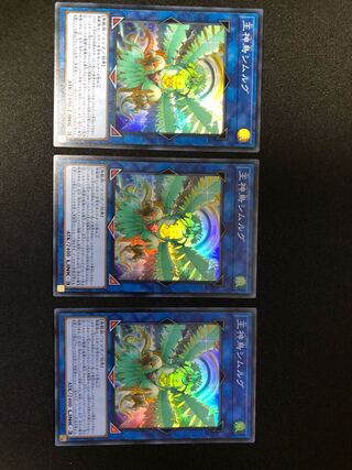 遊戯王　王神鳥シムルグ　3枚セット　SR