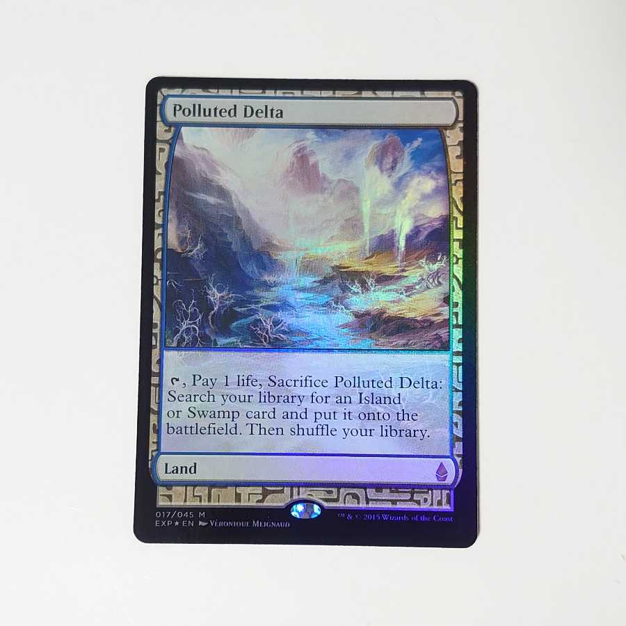 MTG Polluted Delta FOIL EXP Expedition MPS