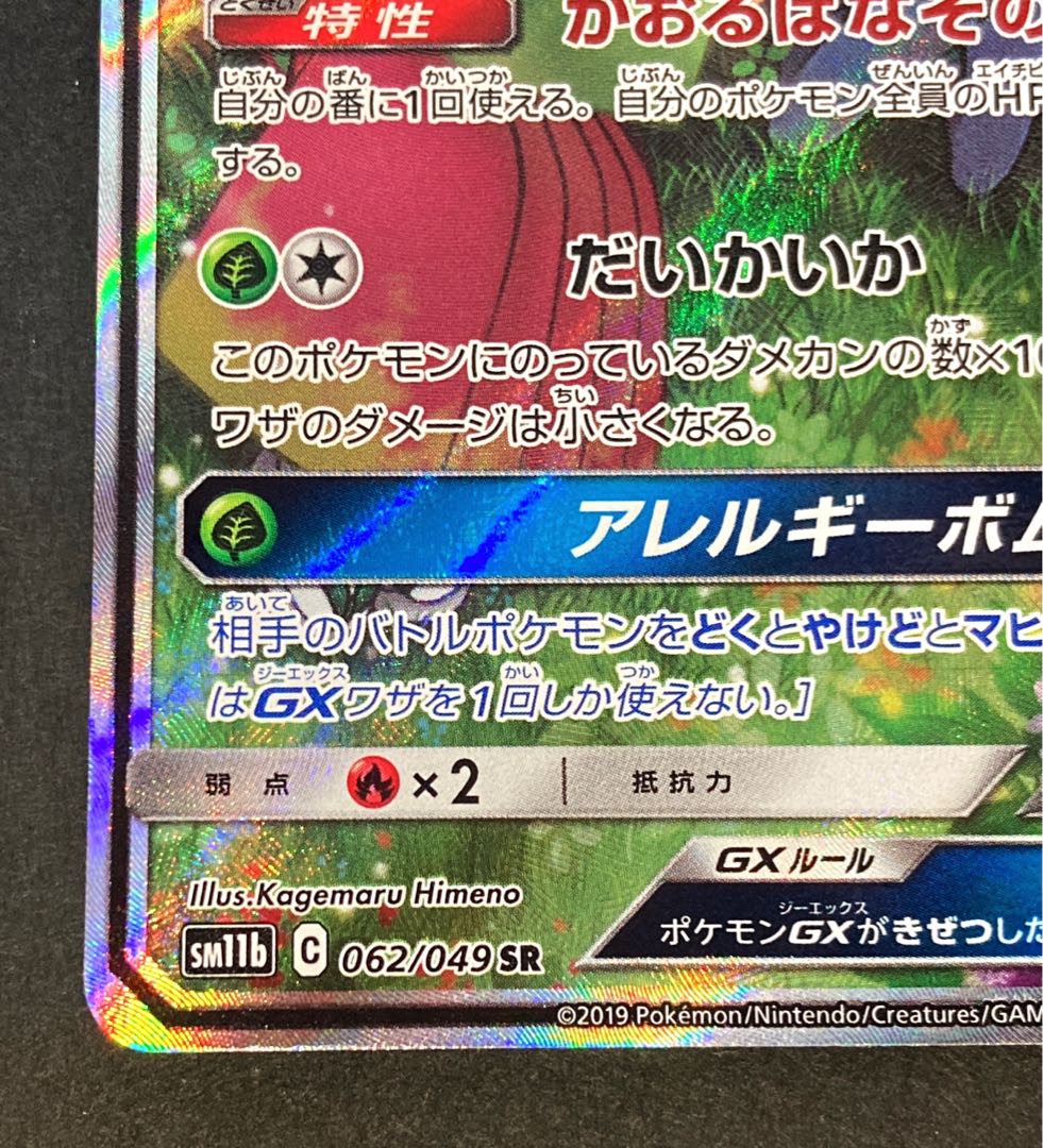 【NM-】ラフレシアGX SR 062/049 SM11b C