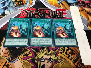 妨げられた壊獣の眠り レア 3枚セット てら