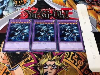 青眼の究極竜 レア 3枚セット てら