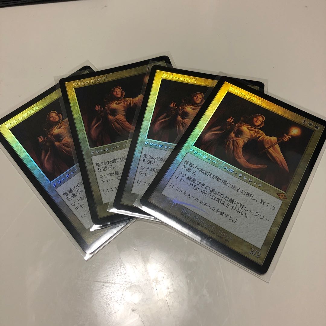 ロルカナ　女王の城　foil 4枚 匿名即日発送】 ロルカナ 女王の城 4枚 全ホイル foil