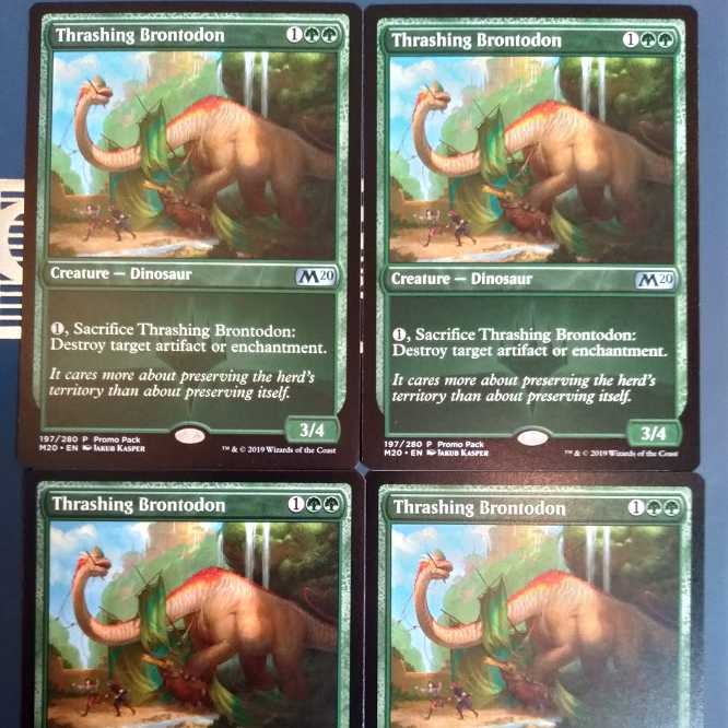 MTG 打ち壊すブロントドン [PRM] プロモ 英語4枚