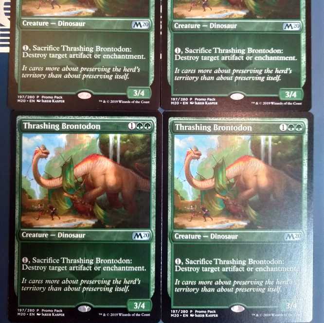 MTG 打ち壊すブロントドン [PRM] プロモ 英語4枚