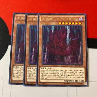 遊戯王　天威龍-ヴィシュダ レア　3枚セット　特価品