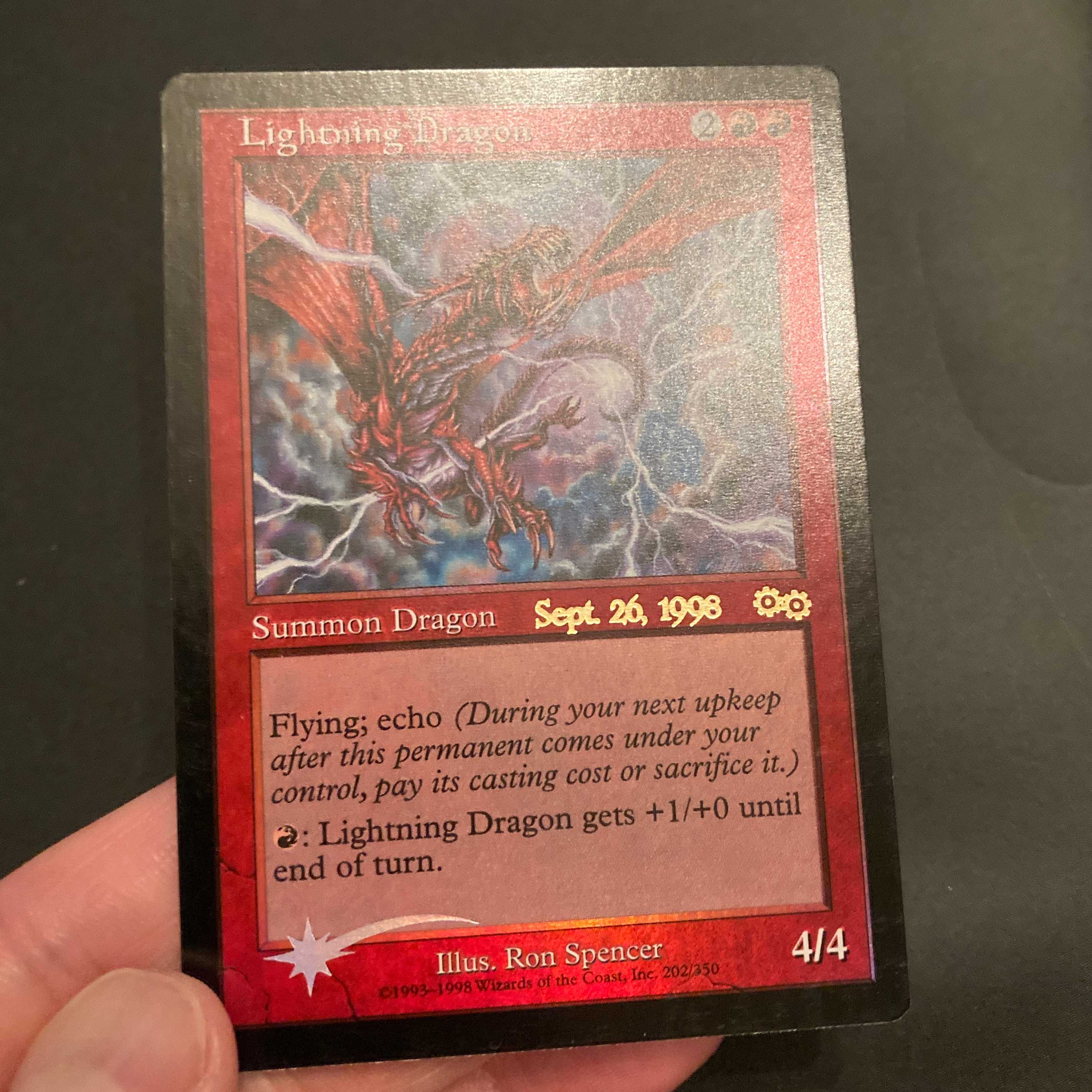 PRM [Lightning Dragon] English Old Frame Foil