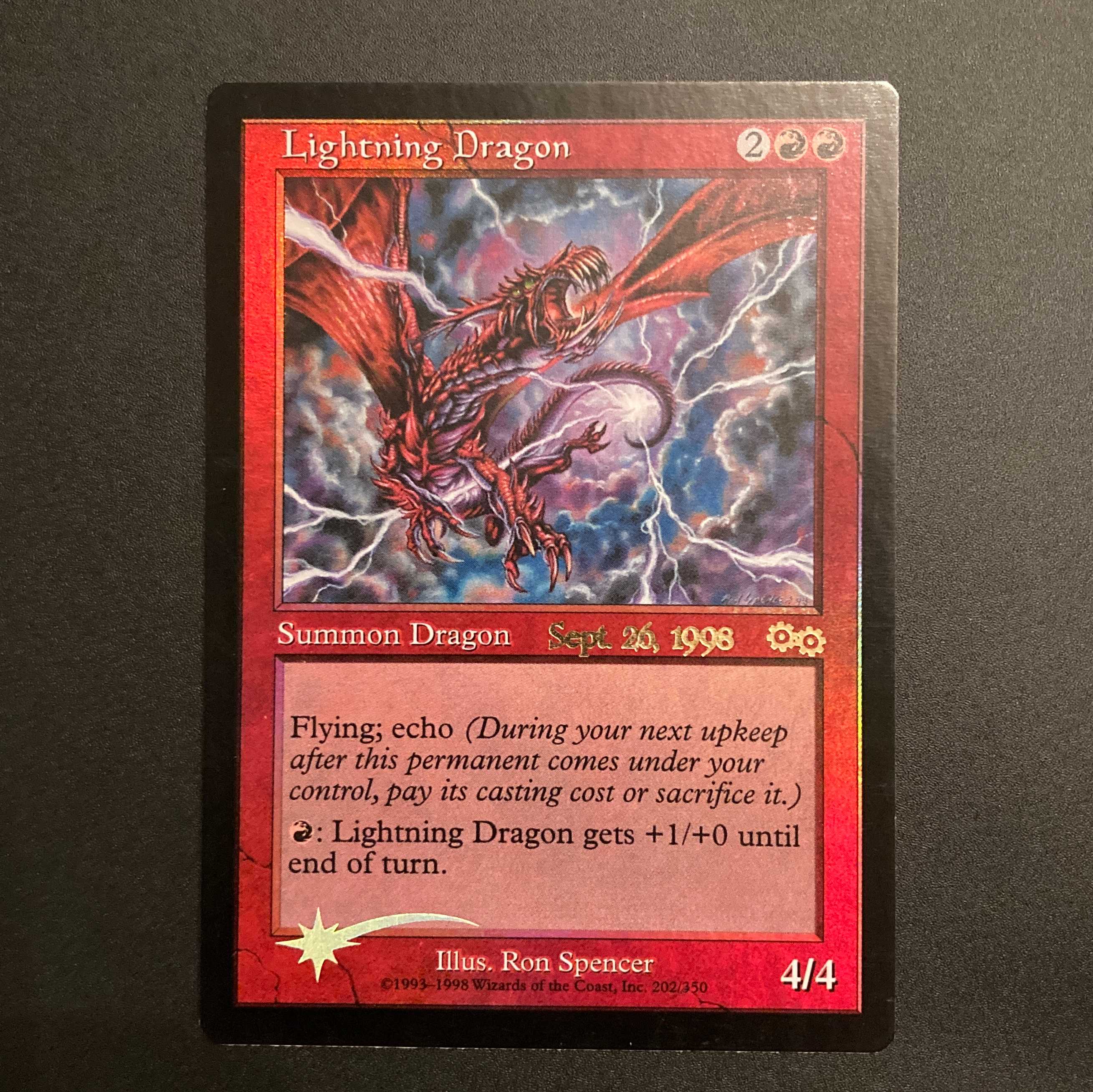 PRM [Lightning Dragon] English Old Frame Foil