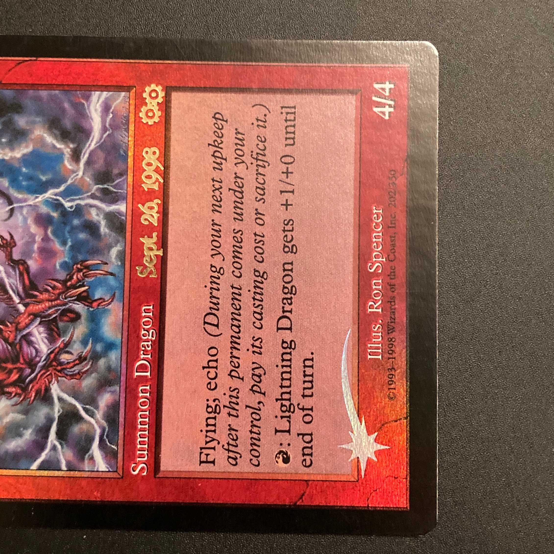 PRM [Lightning Dragon] English Old Frame Foil