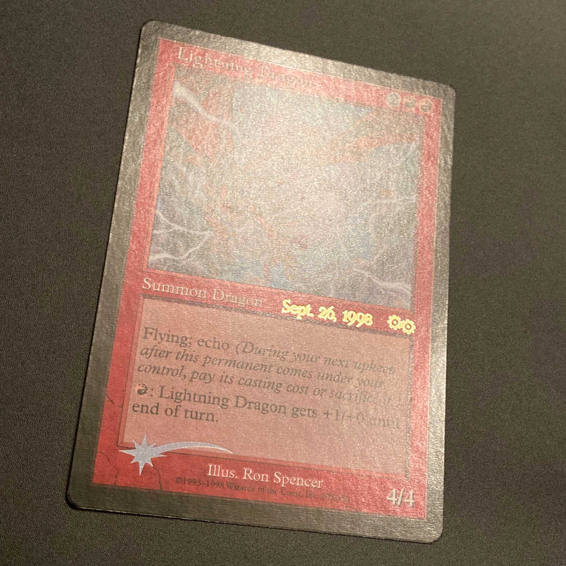 PRM [Lightning Dragon] English Old Frame Foil
