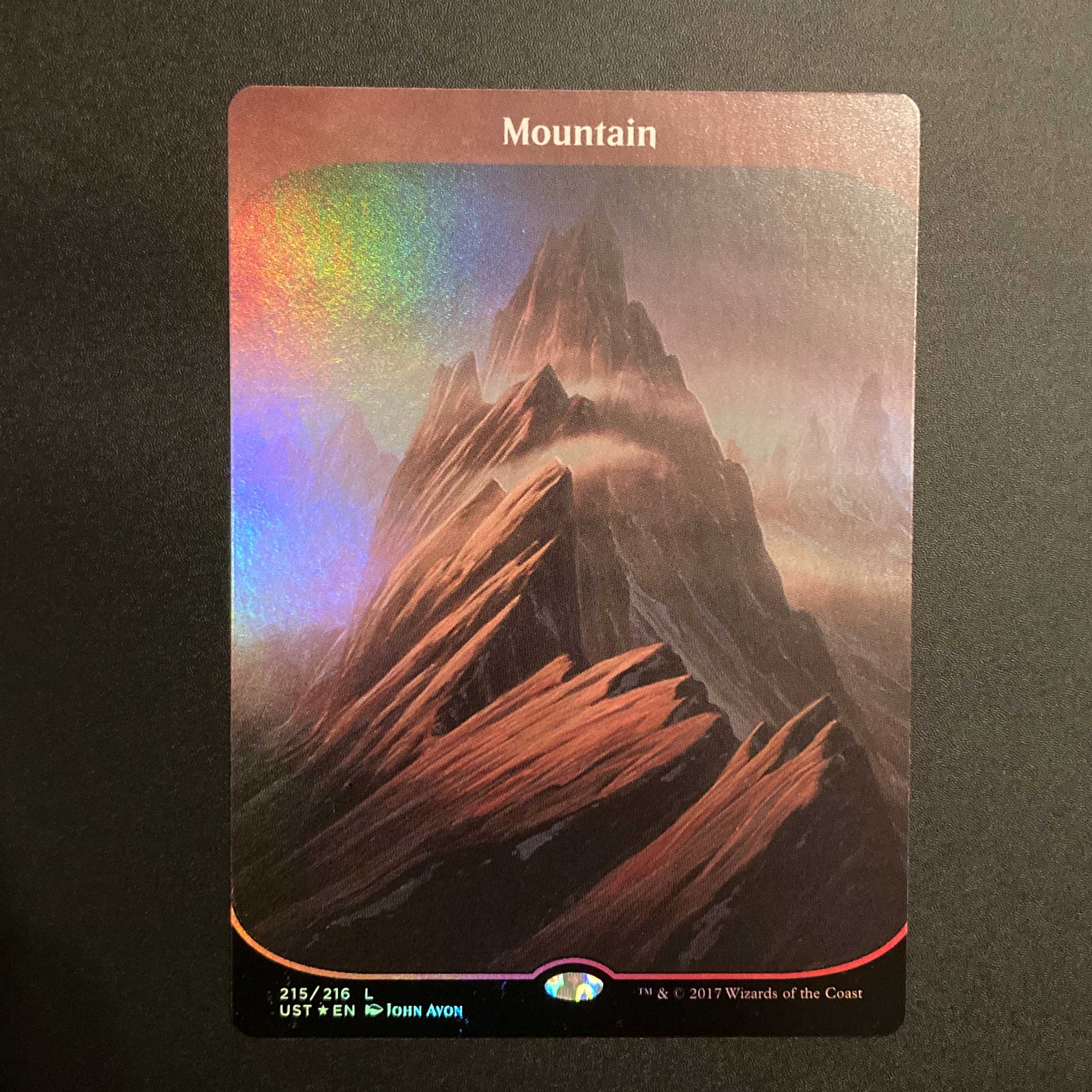 UST [Mountain] English Foil