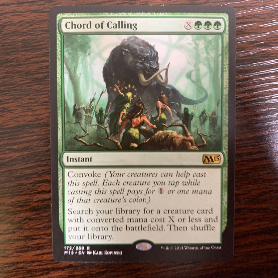 召喚の調べ/Chord of Calling（M15）