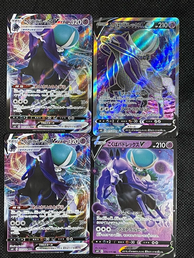 こくばバドレックスV・こくばバドレックスVMAX セット