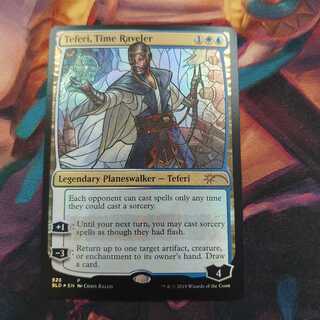 時を解す者、テフェリー Foil ステンドグラス版