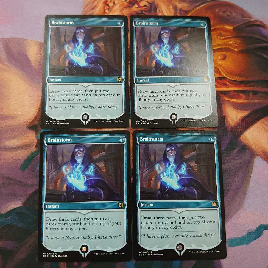 渦まく知識 スペルブックジェイス版 4枚セット