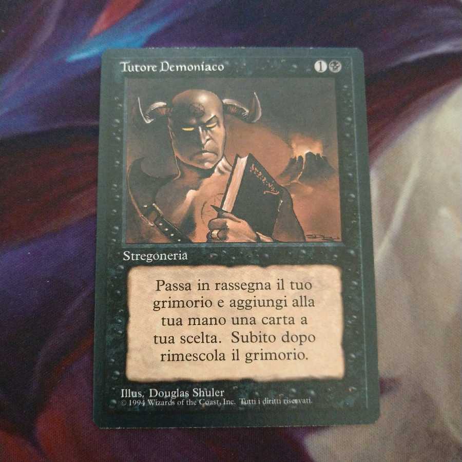 悪魔の教示者 Demonic Tutor Fbb 1枚の通販 まこと Magi トレカ専用フリマアプリ