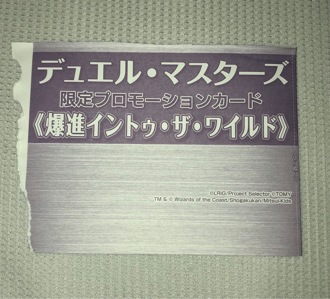デュエマ　爆進イントゥ・ザ・ワイルド