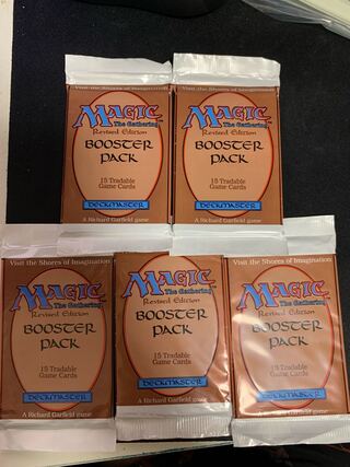 リバイズド　英語版未開封パック　×5