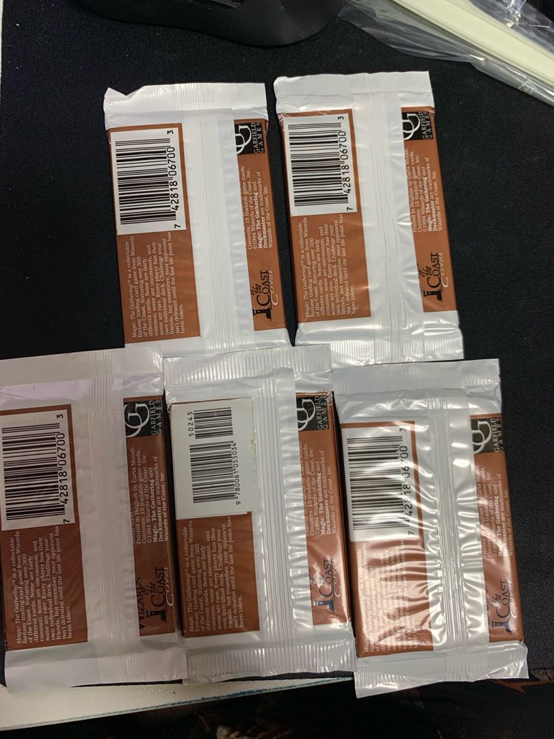 リバイズド　英語版未開封パック　×5