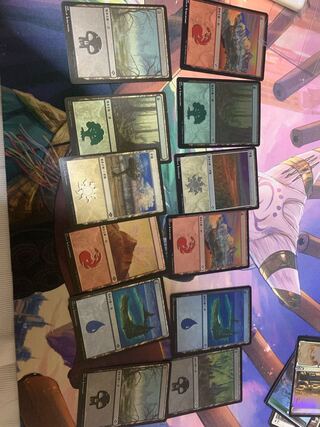 MH2 エッジング基本土地12枚