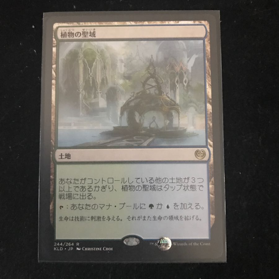 植物の聖域 日1枚