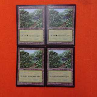 MTG2 Forest APAC3 Set of 4