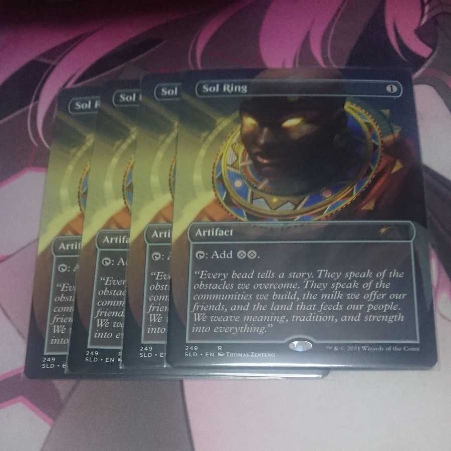 Sol Ring secret lair 4 pieces