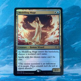 MTG foil Meddling Mage