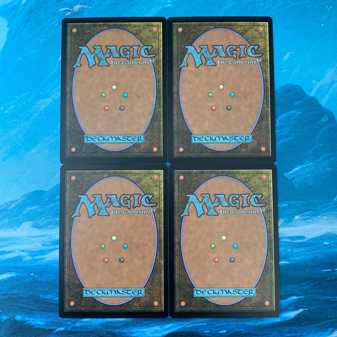 MTG 4枚 渦まく知識