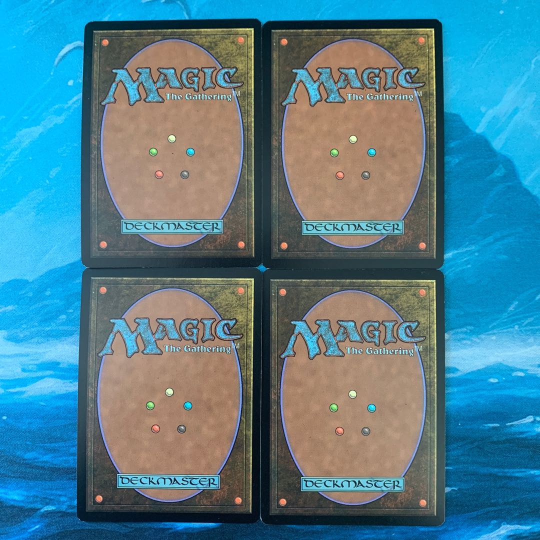 MTG foil 4 sheets Preordain