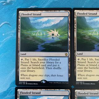 MTG 溢れかえる岸辺 4枚