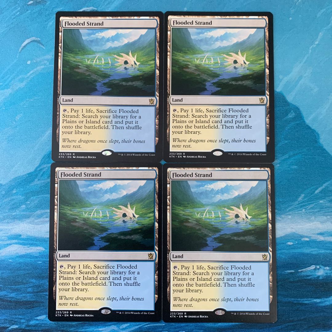 MTG 溢れかえる岸辺 4枚